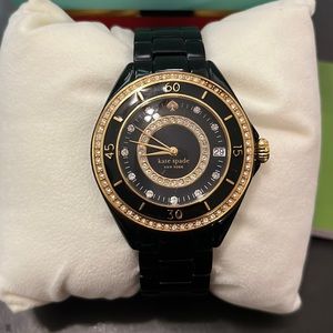 Black Kate Spade Watch